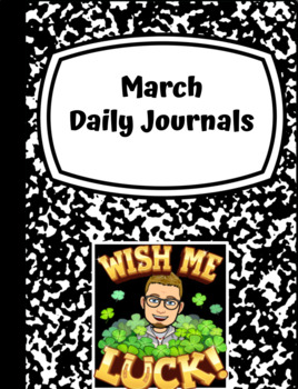 Preview of March Morning Work or Writing Journals