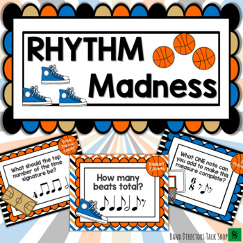 Preview of March Music Madness - Basketball Rhythm Music Game