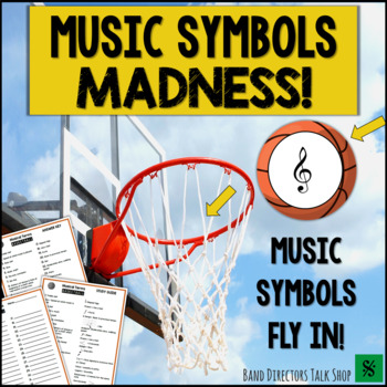 Preview of March Music Madness Game:  Music Symbols Madness!