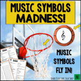 March Music Madness Game:  Music Symbols Madness!