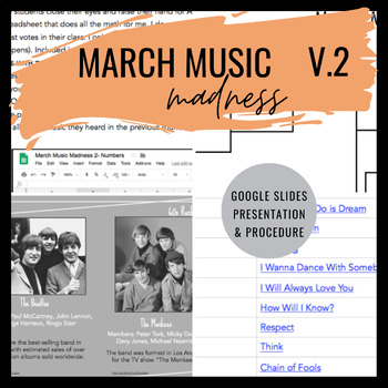Preview of March Music Madness v.2 | Composer/Musician Bracket & Competition