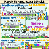 March National Days Bundle, AND MORE!