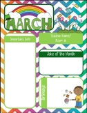 Customizable March Newsletter