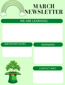 Preview of March Newsletter