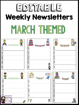 Preview of March Newsletter Templates
