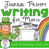 March No Prep Journal Prompts