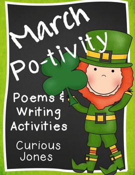 Preview of March Poems with Crafty Writing Activities (common core aligned)