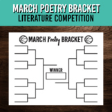 March Poetry Bracket | Basketball-Themed ELA Activity