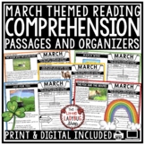 March Poetry Fables Reading Comprehension Passages and Que