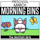 March Preschool/Pre-K Morning Bins!