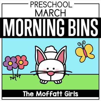 Preview of March Preschool/Pre-K Morning Bins!