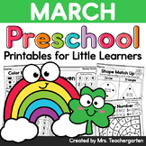 March Preschool Printables