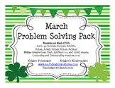 March Problem Solving Pack