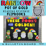 March Rainbow Reading Response Activities and Writing Bull