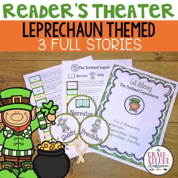 Preview of March Reader's Theater {Leprechaun Themed}