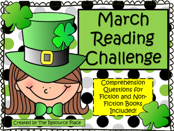 Preview of NO PREP March Reading Challenge!