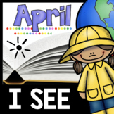 April Reading Kindergarten Easter Earth Day - worksheets a
