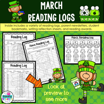 Preview of March Reading Log