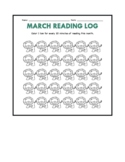 March Reading Log