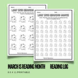 March Reading Log