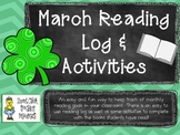 March Reading Log Packet for Intermediate Students