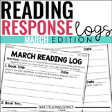 March Reading Response Logs (Fiction and Nonfiction)