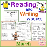 March Reading and Writing Practice