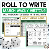March Roll A Story St. Patrick's Day Roll and Write a Stor