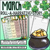 March Roll-A-Story Narrative Writing Activity