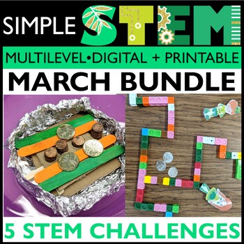 Download St. Patrick's Day STEM March Challenge Bundle by Miss Tech ...