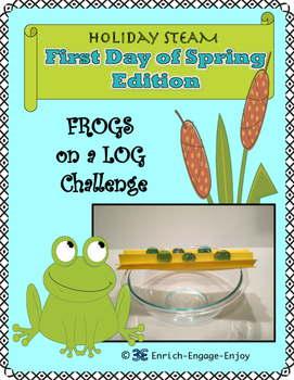 Preview of March STEM STEAM Challenge: First Day of Spring Edition
