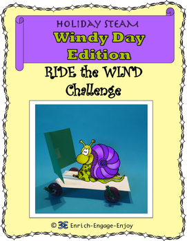 Preview of March STEM STEAM Challenge: Windy Day Edition