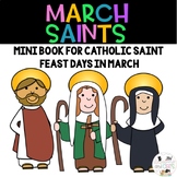 March Saints Mini Book - Catholic Saints
