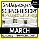 March Science History Bell Ringers | Printable & Digital