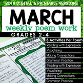 March Seasonal Big Poems of the Week for Grades 2-4