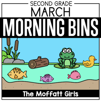 Preview of March Second Grade Morning Tubs/Bins (Morning Work)