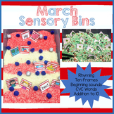 March Math & Literacy Centers