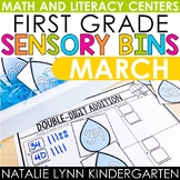 March Sensory Bins 1st Grade Spring Math and Literacy Cent