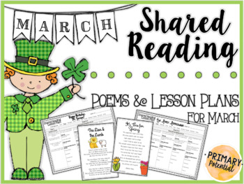 Preview of March Shared Reading: Poems and Lesson Plans