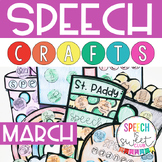 March: Speech Therapy Crafts