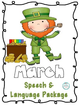 Preview of March Speech and Language Package