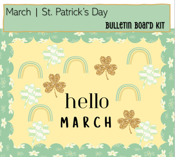 Preview of March | St. Patrick's Day | Bulletin Board