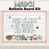 March St. Patrick's Day Classroom Bulletin Board Kit | Cla