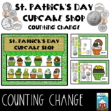 March St. Patrick's Day Cupcake Shop Counting Coins Digita