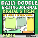 March St. Patrick's Day Daily Doodle Digital and Print Jou
