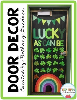 Preview of March St. Patrick's Day Door Decor