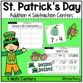March St. Patrick's Day Easy Prep Addition and Subtraction