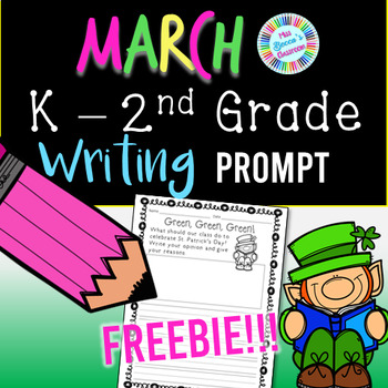 Preview of March / St. Patrick's Day FREEBIE: Kindergarten, 1st Grade, 2nd Grade