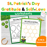 Gratitude Worksheets for St. Patrick’s Day: March Activiti