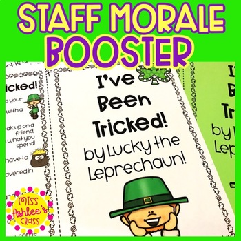Preview of March Staff Morale Booster | Staff Fun | Staff Culture